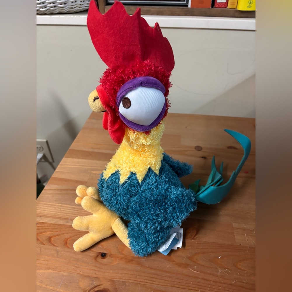 Brand New! Hei Hei the Rooster from Moana- Plush Toy